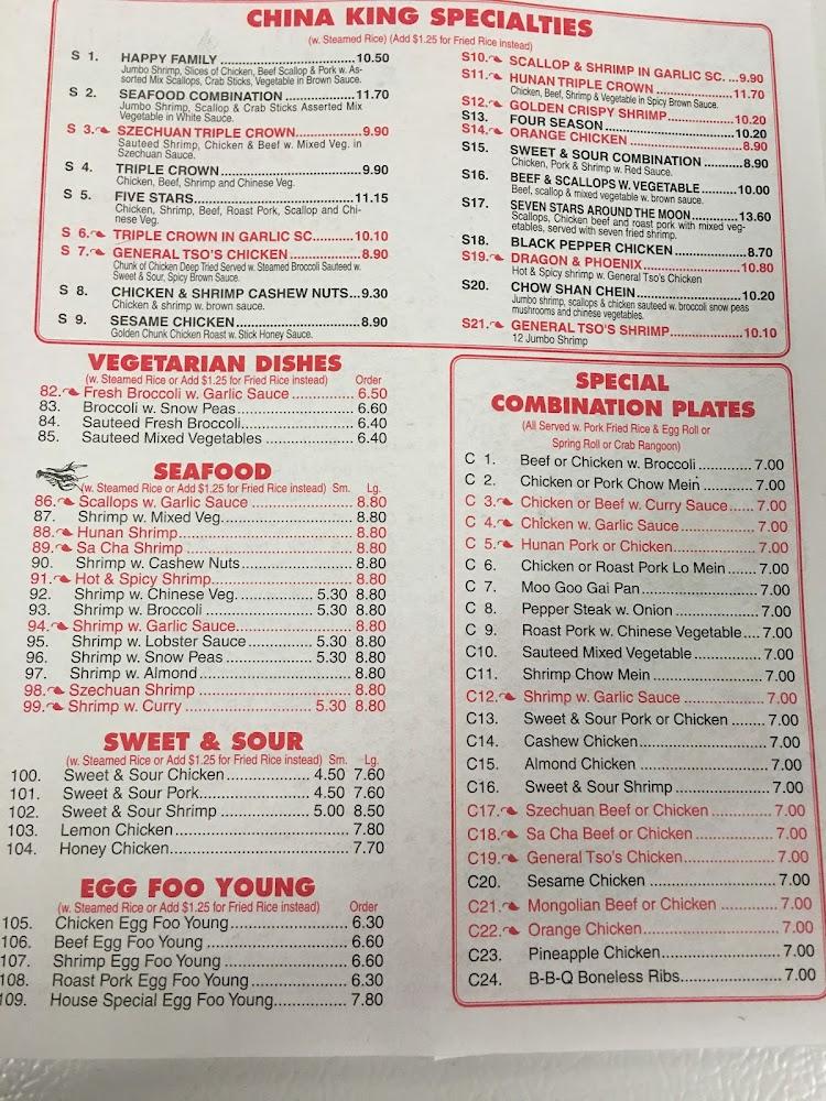 China King Menu image 3